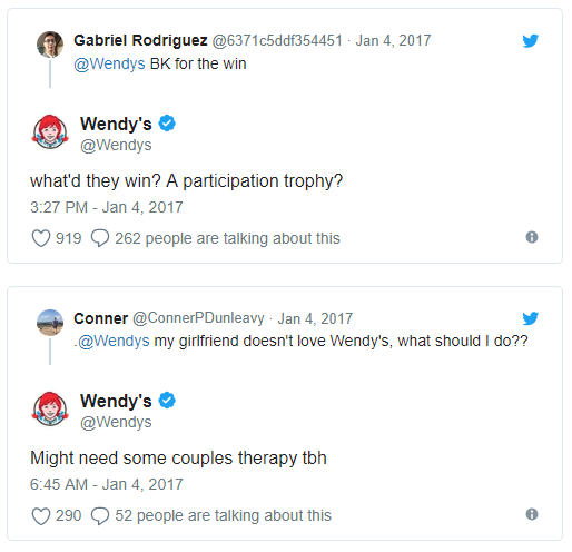 Wendy S Twitter Roasts See The Most Savage Comebacks