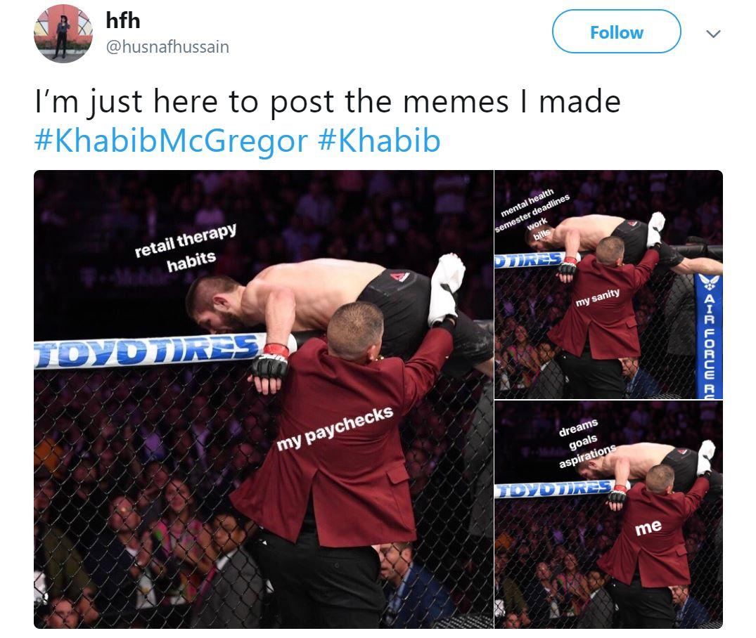 26 Hilarious Memes About Conor Mcgregor S Loss To Khabib Nurmagomedov