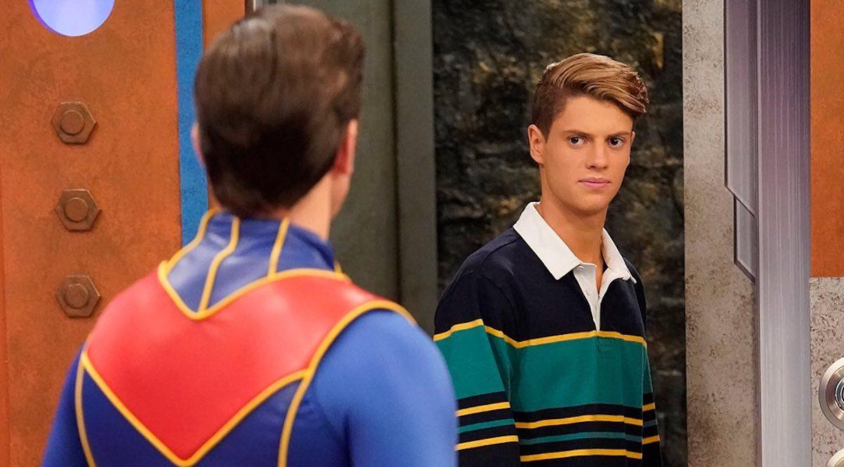 yes, the toddler in "henry danger" is played by a full-fledged