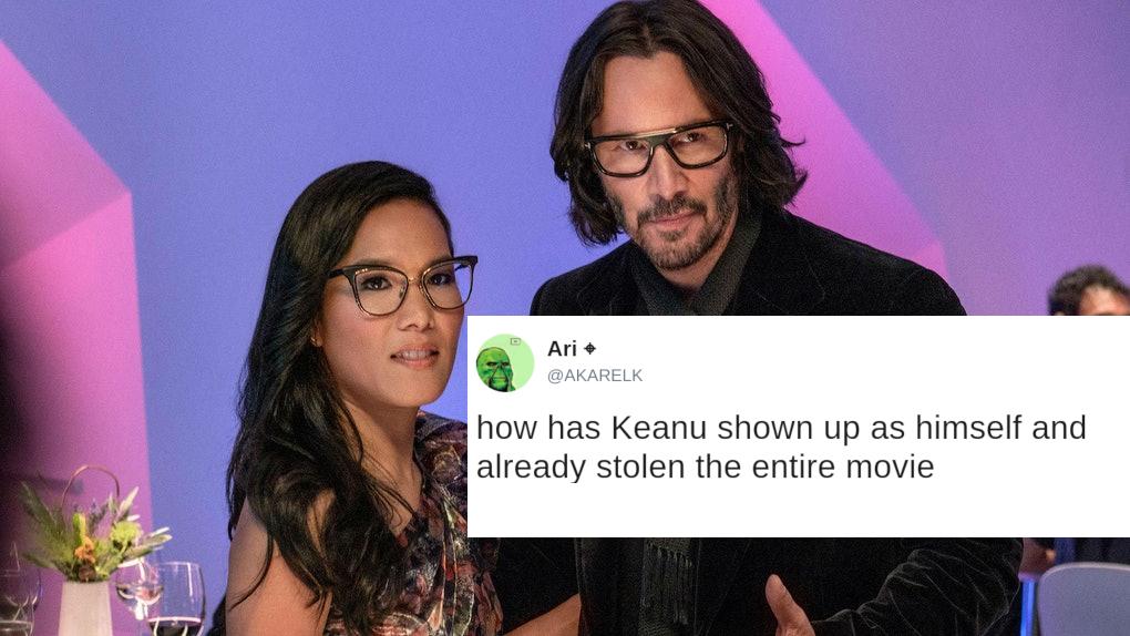 Ali Wong Reveals All Of The Lines That Keanu Reeves Improvised In