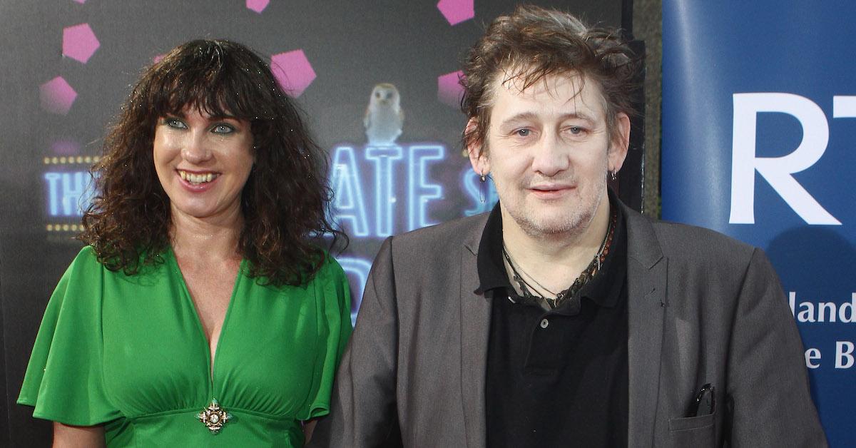 Victoria Clarke and Shane MacGowan attend the 50th Anniversary Of 'The Late Late Show' on June 1, 2012 in Dublin, Ireland