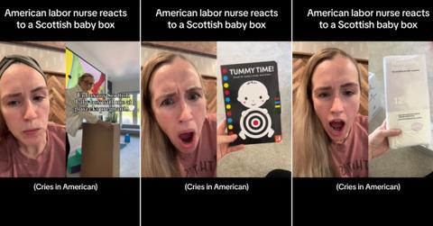 Scottish baby box on TikTok