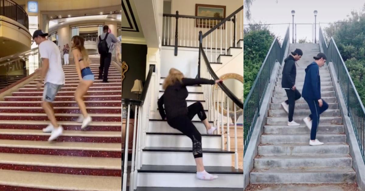 tiktok stair challenge