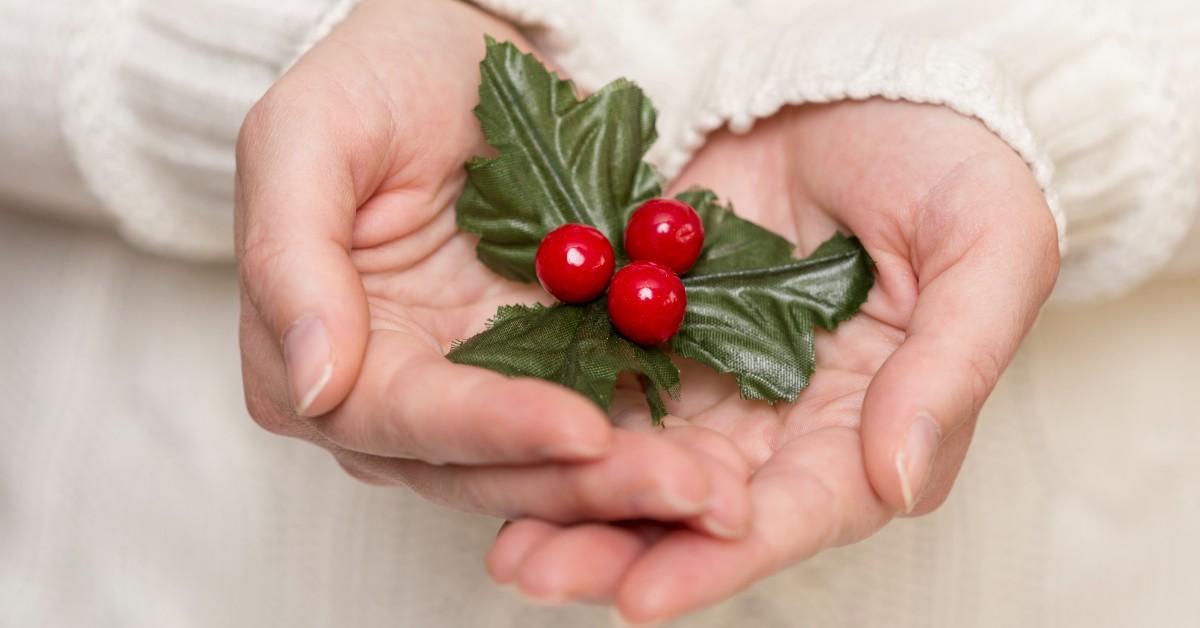 Don't eat mistletoe berries though, seriously. 