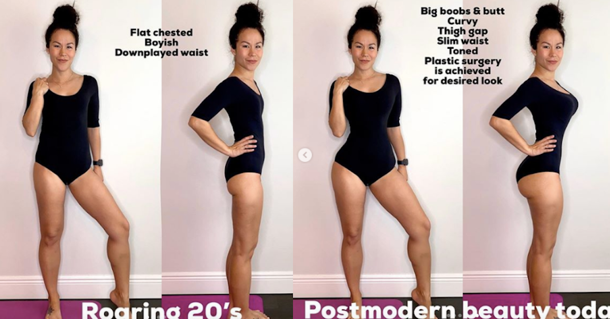 This Influencer Mom Shows Us What the "Perfect Female Body" Looke...