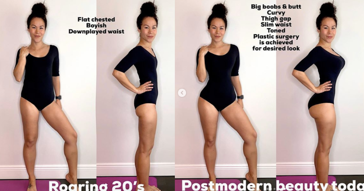 Instagram Influencer Posts Pictures Demonstrating What The Perfect