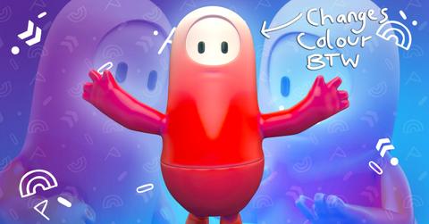 Grandis skin in 'Fall Guys'