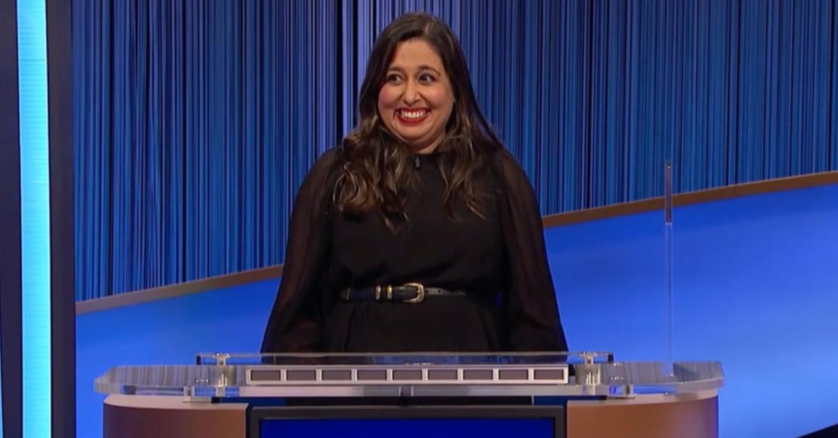 Juveria Zaheer on 'Jeopardy!'