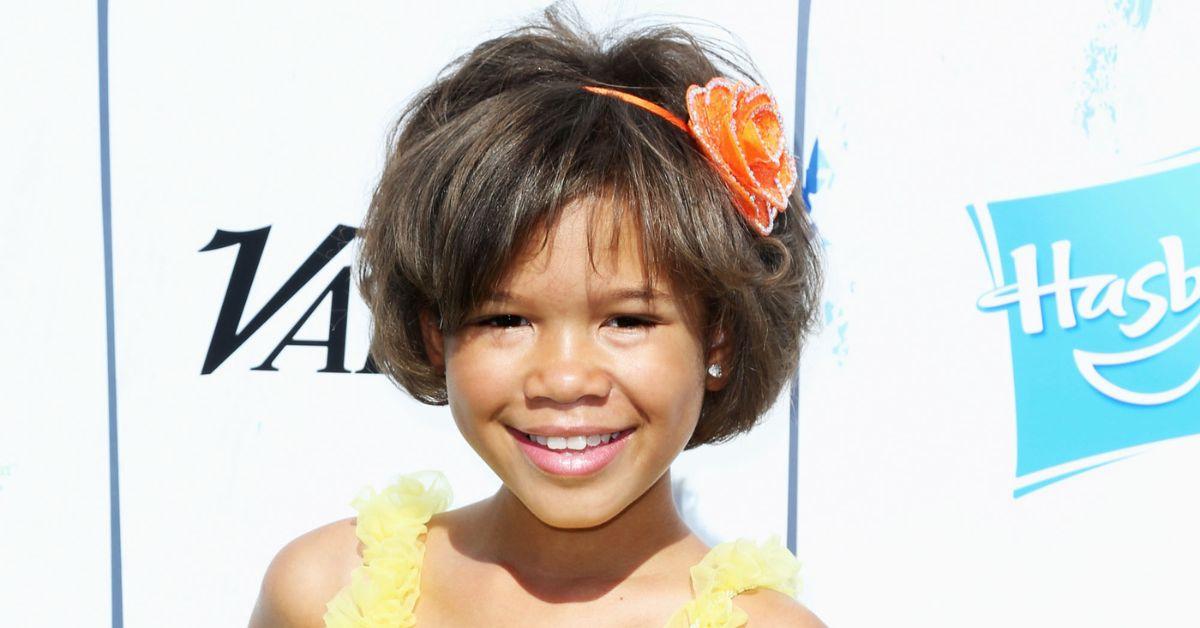 Storm Reid at an event in 2013 