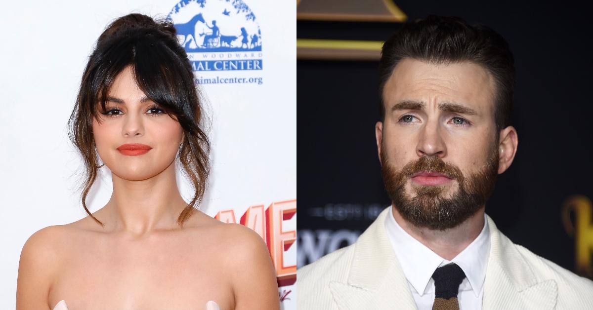 Selena Gomez and Chris Evans.