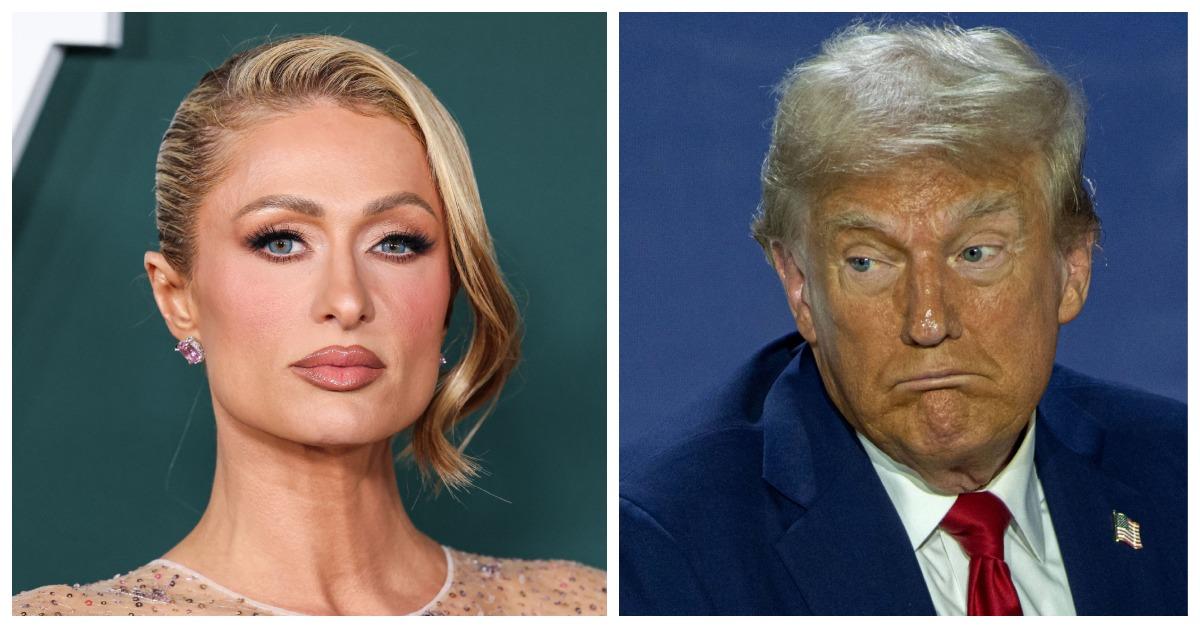 Paris Hilton, Donald Trump