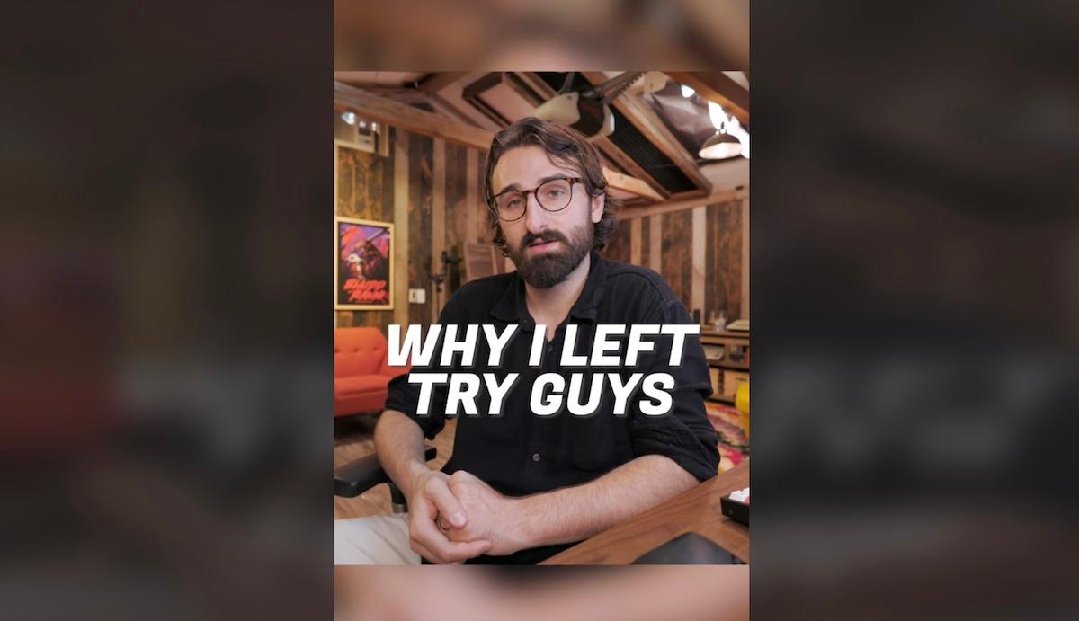 Miles "Why I Left Try Guys" video