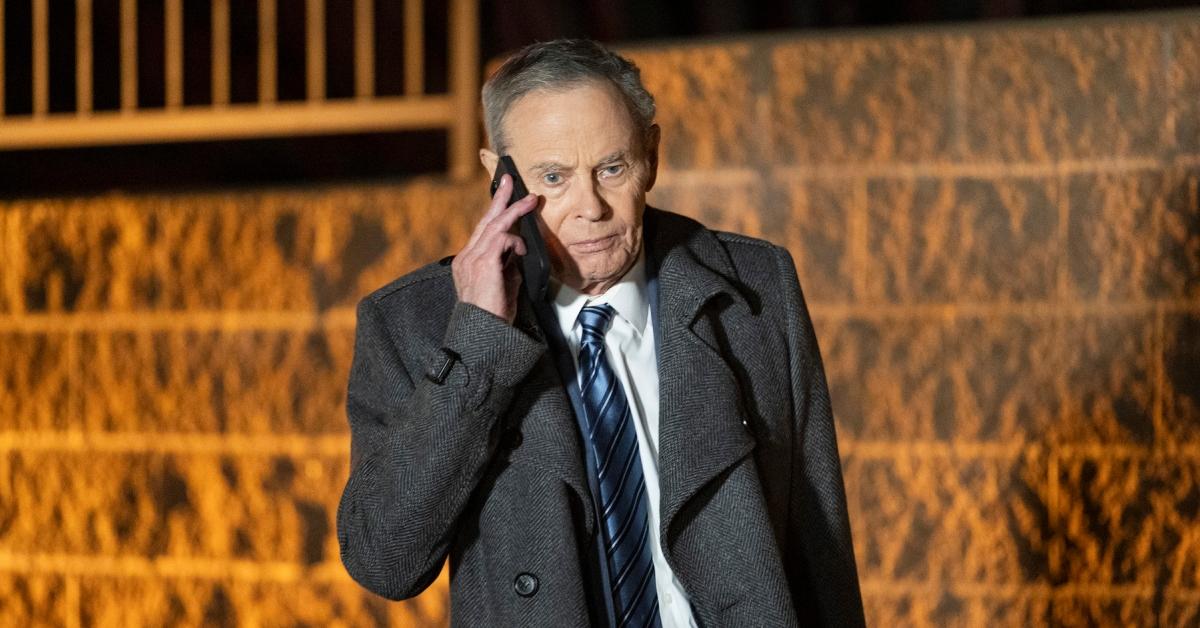 Tristan Rogers as Robert Scorpio in a 'General Hospital' scene.