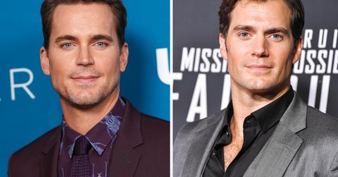 henry cavill and matt bomer lookalike
