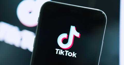 TikTok logo on a phone screen.