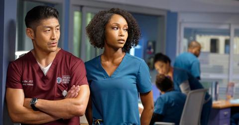 Ethan and April in 'Chicago Med'