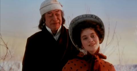 Scene in 'The Muppets Christmas Carol' where Belle sings "When Love Is Gone'