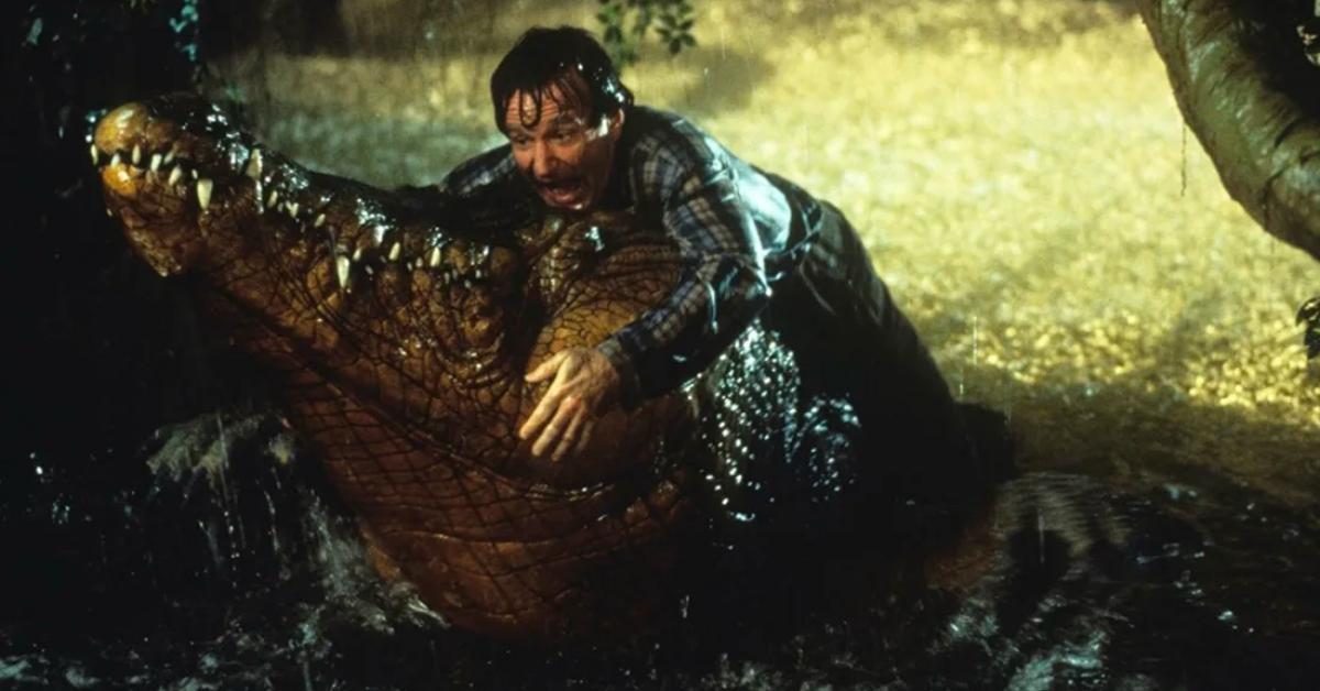 jumanji crocodile robin williams