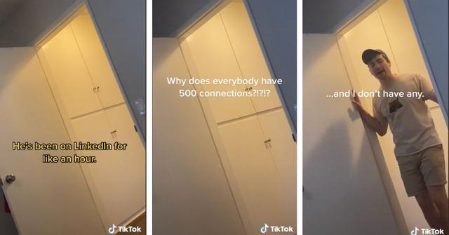 LinkedIn connections tiktok