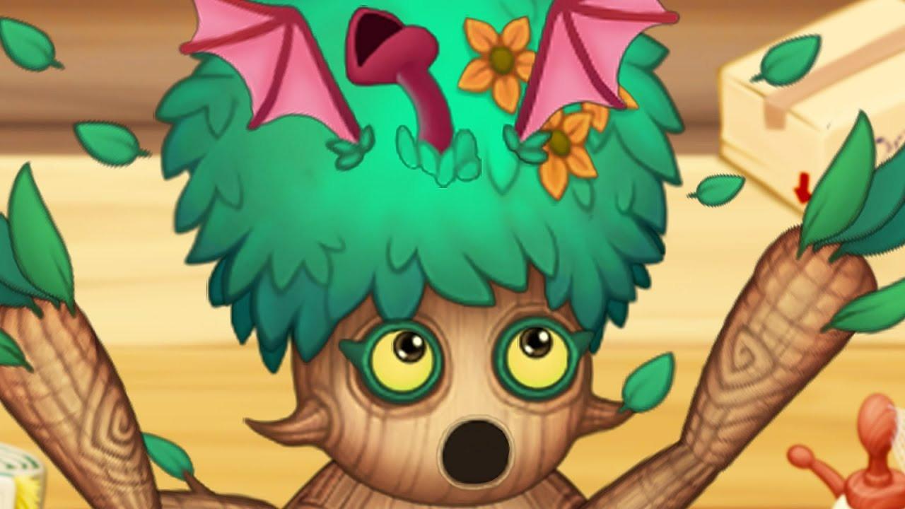 A closeup shot of Viveine's face in My Singing Monsters.