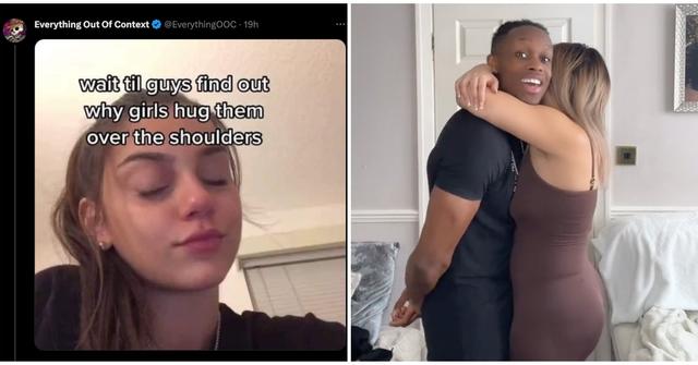 Why Girls Hug Boys Around The Neck