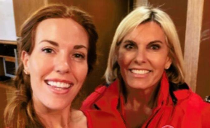 Delaney and Captain Sandy on 'Below Deck Med'