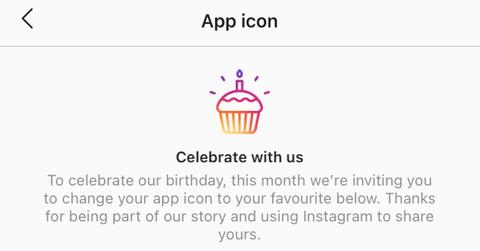 how to change the instagram icon android ios