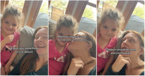 Parents test their kids on how well they know toxic parenting phrases.