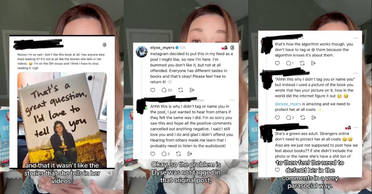 Diana explains the Elyse Myers book drama