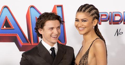 Tom Holland and Zendaya attendsthe Los Angeles premiere of Sony Pictures' 'Spider-Man: No Way Home'