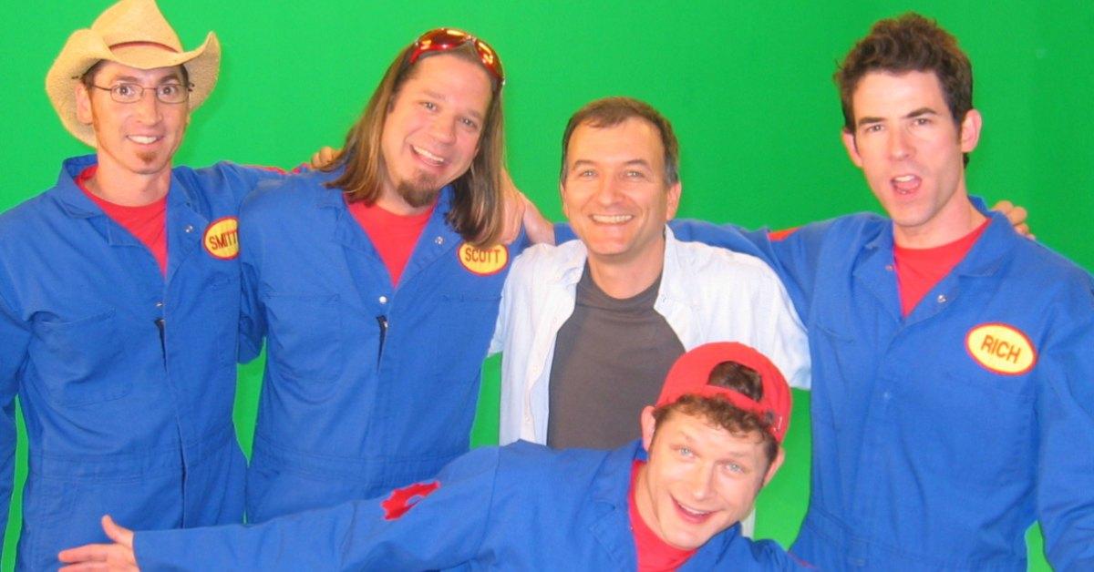 David Kendall with Imagination Movers.