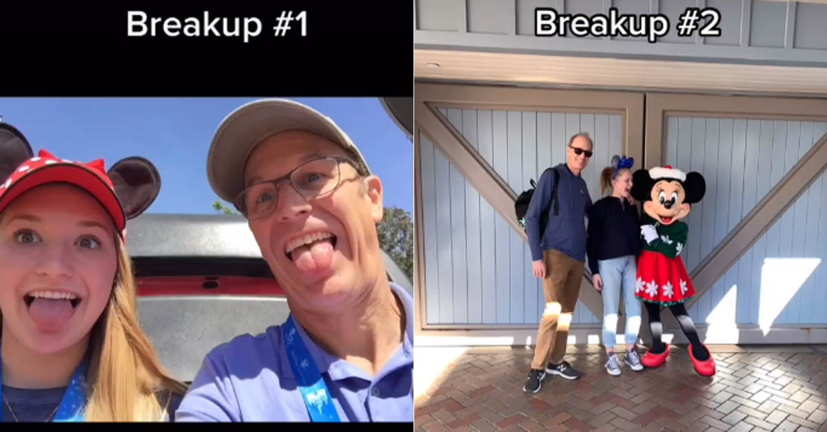 TikTok Disneyland Dad Breakup