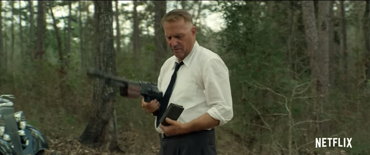 did kevin costner gain weight for the highwaymen