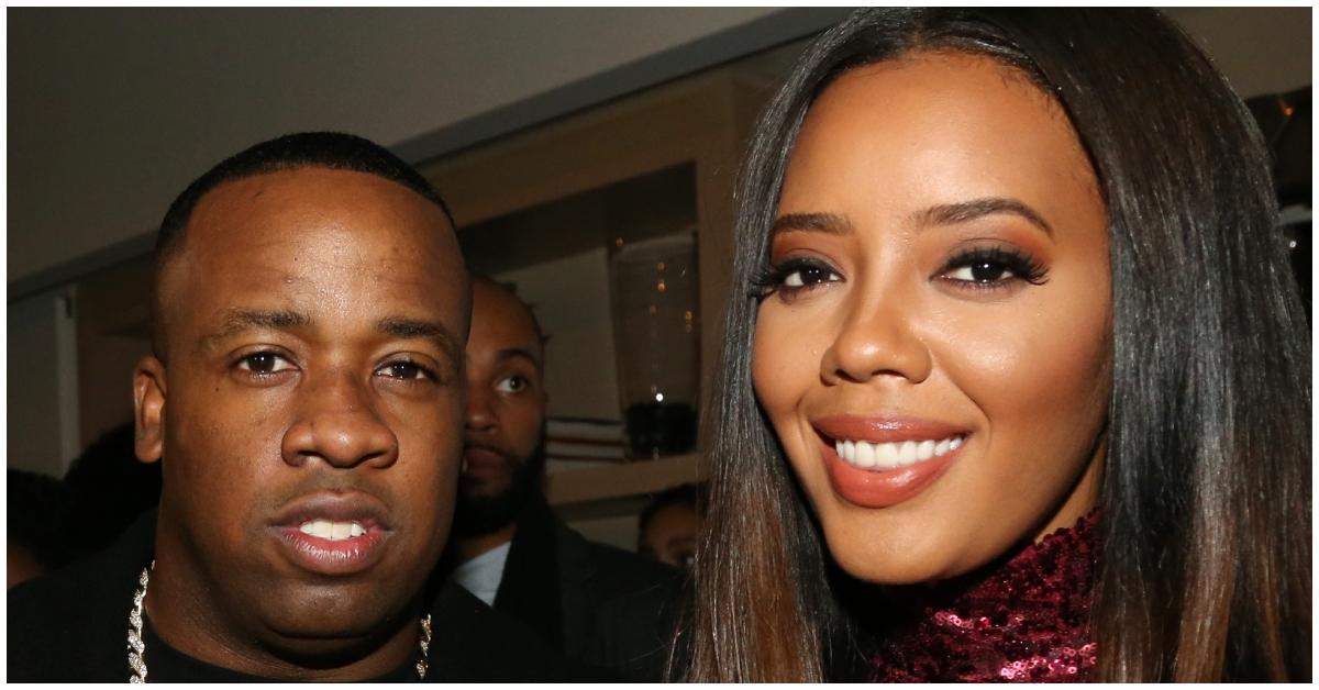 (l-r): Yo Gotti and Angela Simmons at an event in 2015.