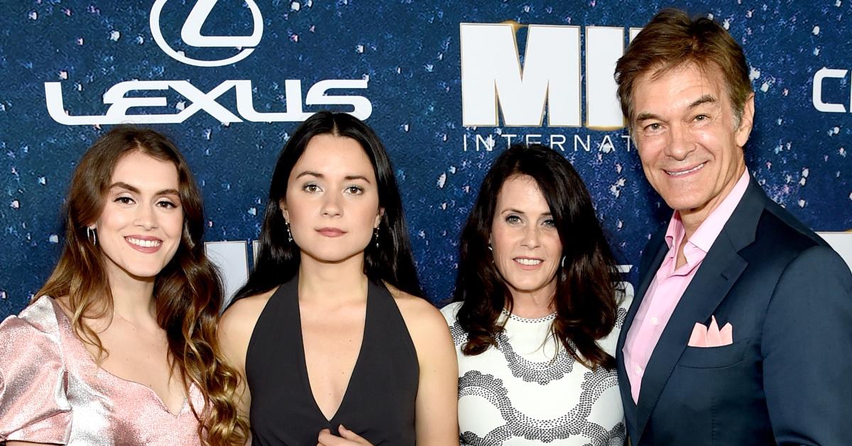 Dr. Oz, his wife, and his daughters attend the premiere of 'Men in Black: International'