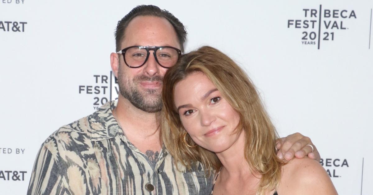 Preston J. Cook and wife Julia Stiles.