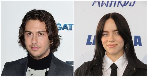 (l-r): Nat Wolff and Billie Eilish