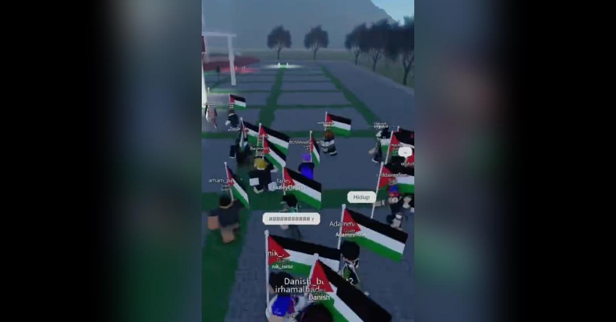 Roblox' players are joining digital pro-Palestine rallies