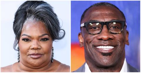 (l-r): Mo'Nique and Shannon Sharpe