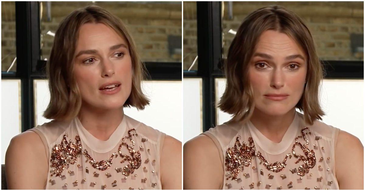 Keira Knightley answering a JK Rowling question.