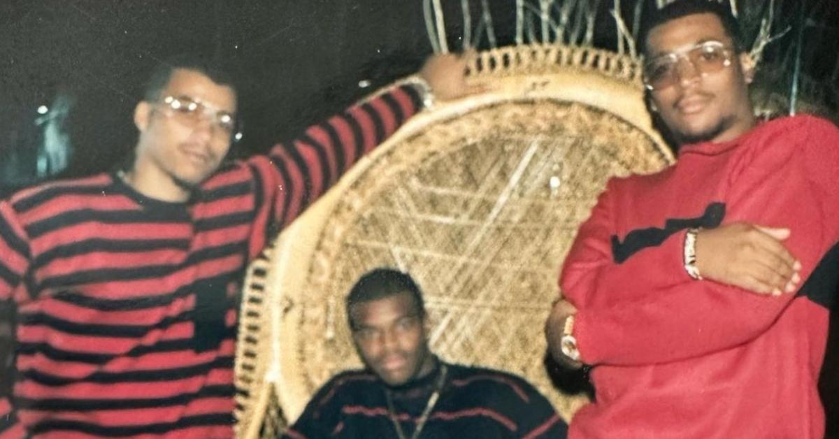 Throwback photo of Big Meech, his brother Terry, and a friend.