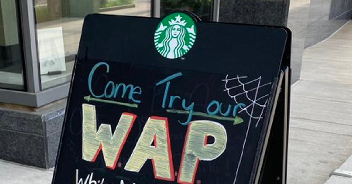 Starbucks WAP drink