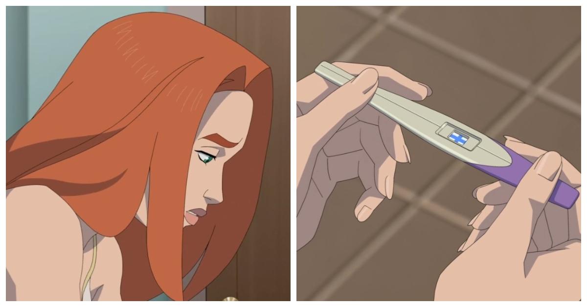 Atom Eve discovers she's pregnant in 'Invincible'