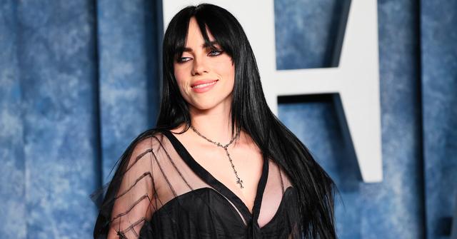 Billie Eilish on the red carpet