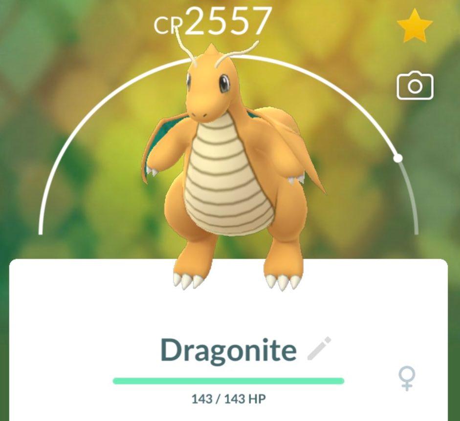 Dragonite in 'Pokémon GO'