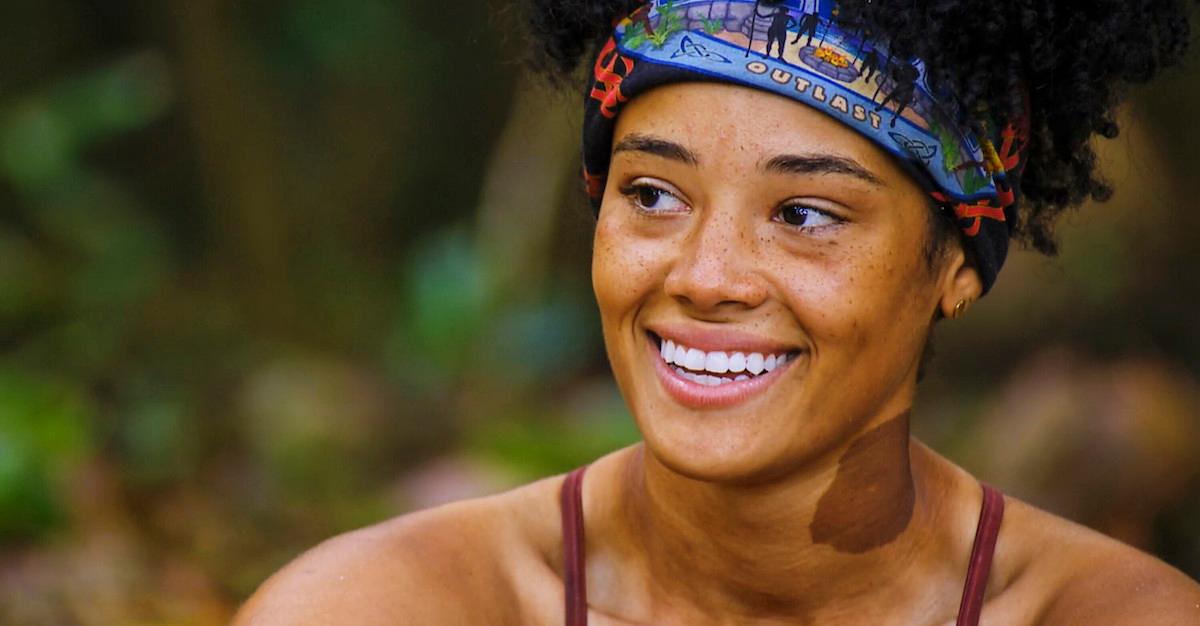 Lauren and her white teeth in 'Survivor 44'