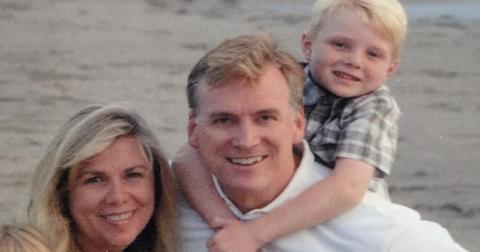 A young Alex Warren with his mom and dad