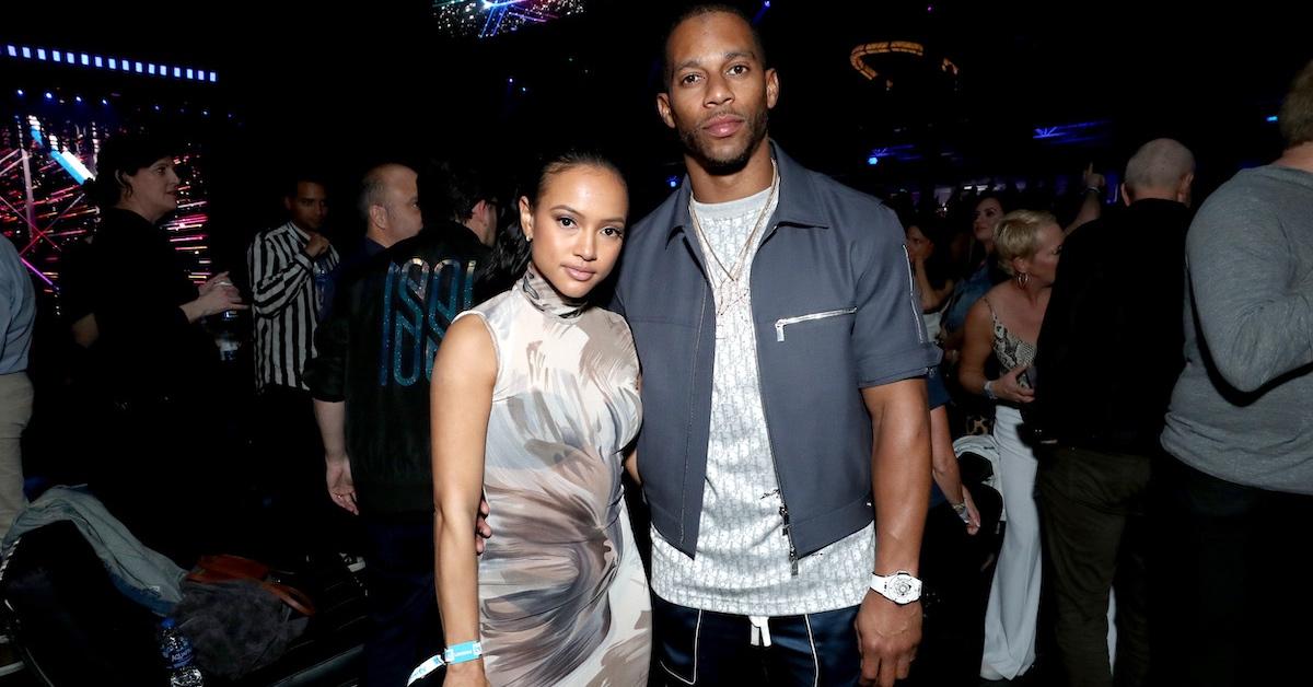 Karrueche Tran and Victor Cruz