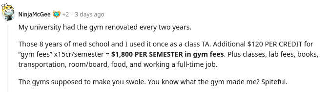 la tech classroom vs gyms