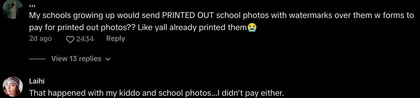 Dad Refuses to Pay for Daughter's School Pictures